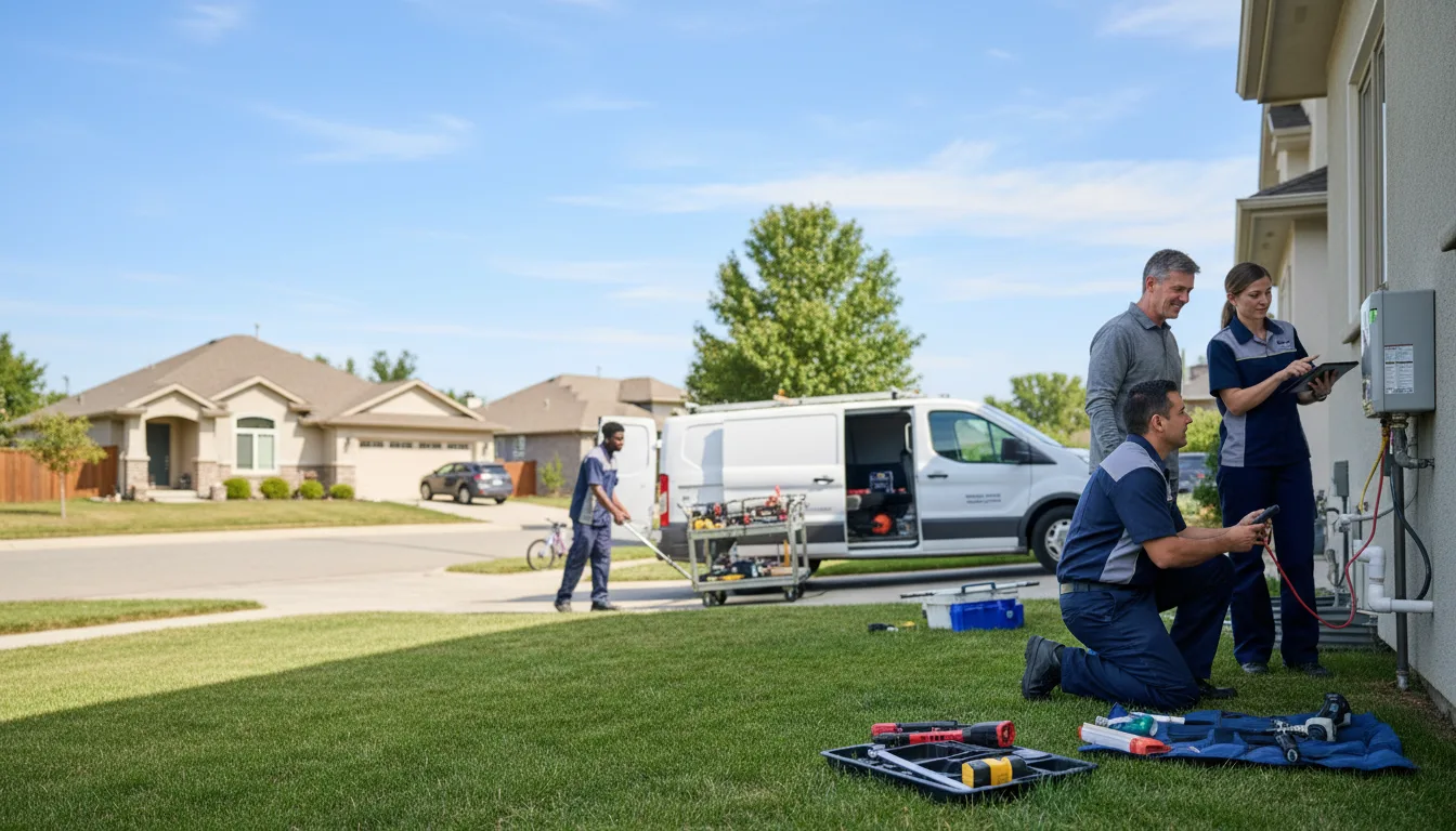 Tankless water heater service in Graham, OK